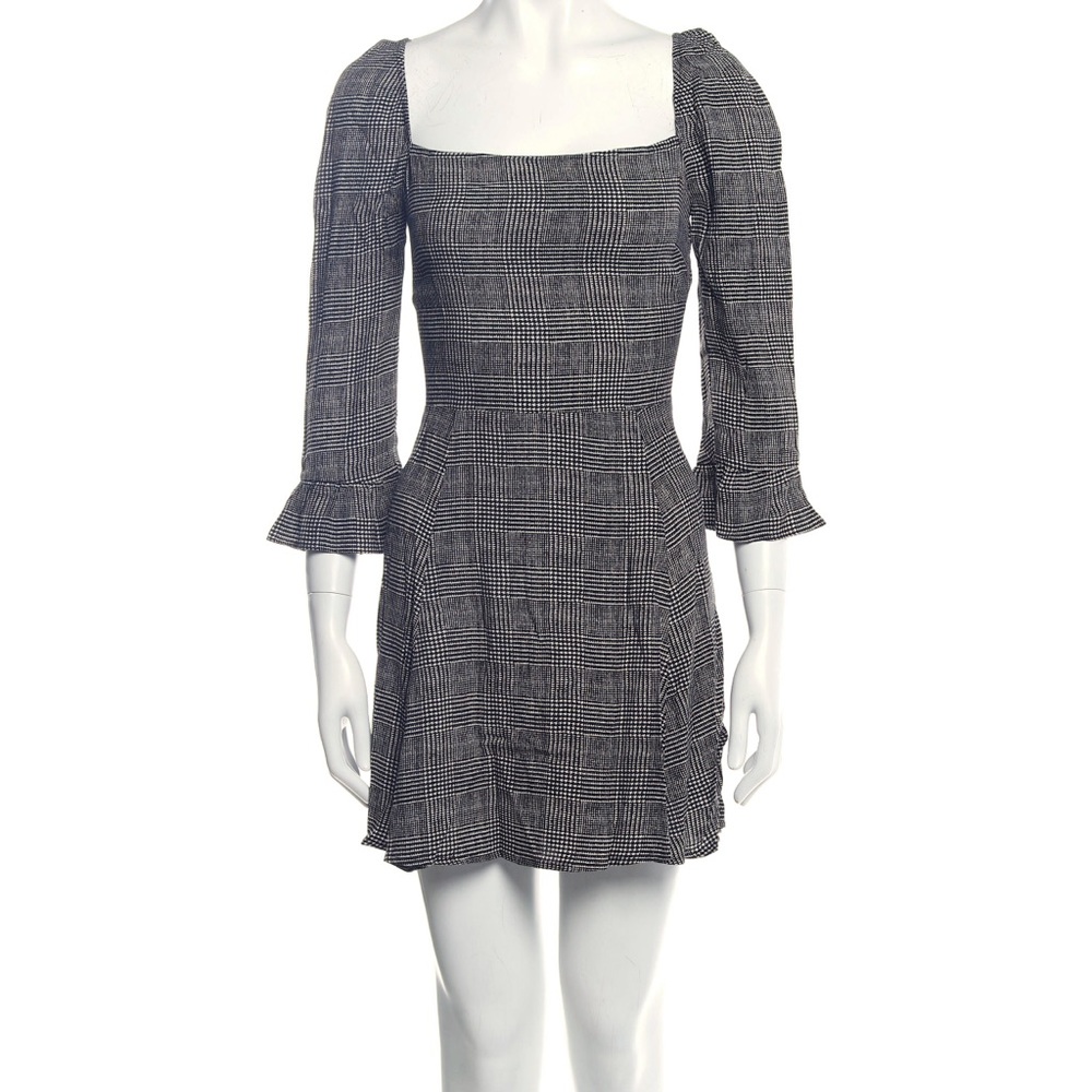 Reformation 3/4 Length Printed Mini Dress - Size US8